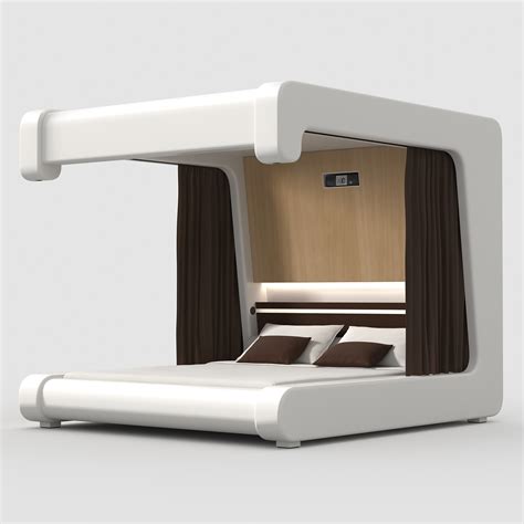Futuristic Bed 3ds