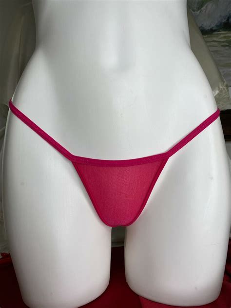 Wicked Weasel Sexy Chiffon Sheer G String Size Thong S Rapid Rise Panty M