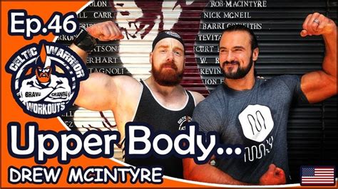 Ep46 Drew Mcintyre Upper Body Workout Upper Body Workout
