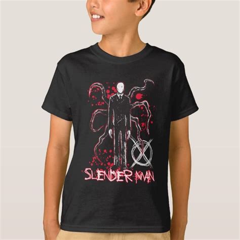 Slender Man T Shirt Zazzle Mens Tshirts Slenderman Shirts