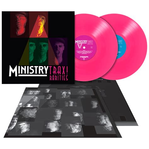Ministry Trax Rarities Limited Edition Colored 2 Lp Cleopatra
