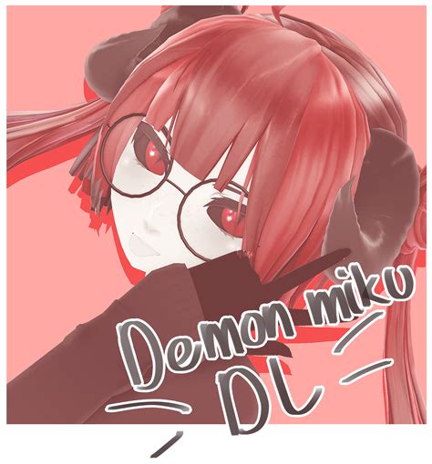 Demon Miku Beta Dl By H4ise On Deviantart