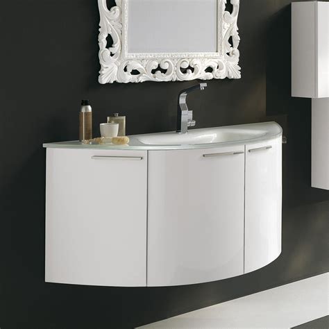 Acquaviva A59998 Archeda Curved Bathroom Vanity White At Atg Stores