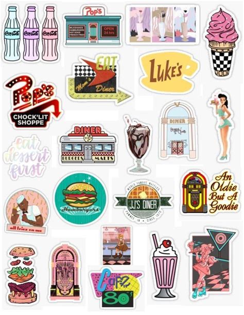 Aesthetic Printable Stickers Words