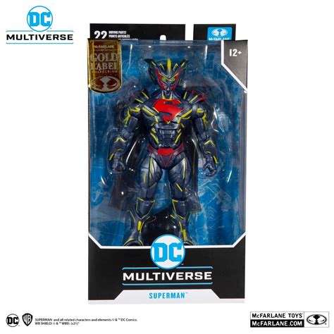 Mcfarlane Toys Dc Multiverse 7 Superman Energized Unchained Armor