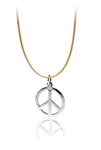 Hippie Peace Sign Love Pendant Necklace Cute Jewelry Gold Jewelry Jewelry