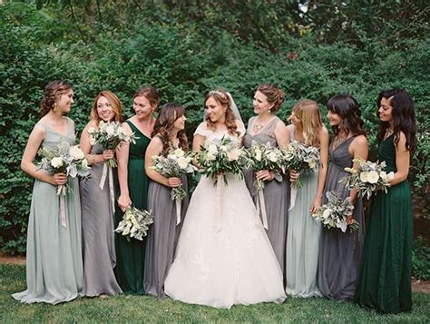 20 Chic Grey And Green Wedding Color Ideas Page 2 Of 2 Hi Miss Puff