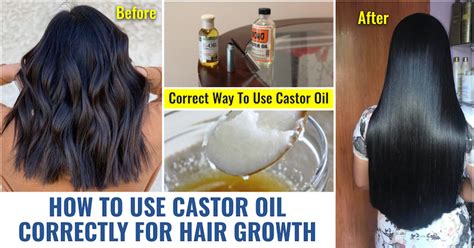 Castor Oil Hair Growth Before And After