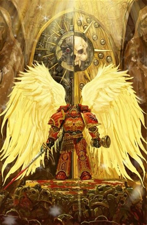 Primarch Sanguinius The Blood Angel Warhammer 40000 Artwork