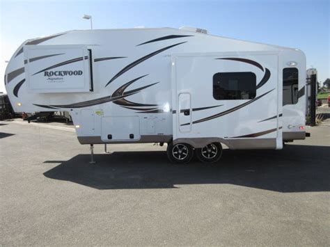 Beautiful spacious interiors come standard. 2016 New Forest River Rockwood Signature Ultra Lite 8244WS ...