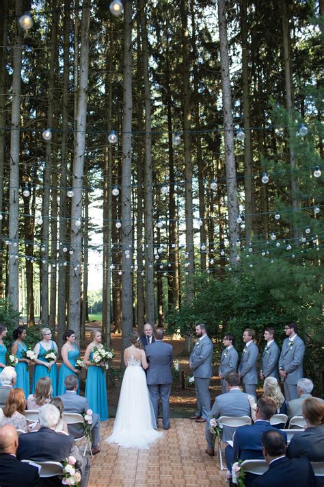 All this time it was owned by pinehollow country club of pinehollow country club, it was hosted by appriver. Gorgeous July wedding ceremony underneath the pine trees ...