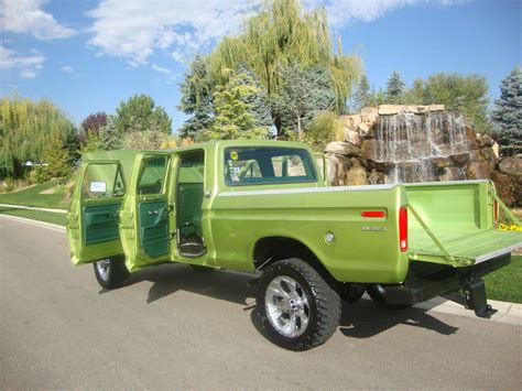 1974 Ford F250 Crew Cab 4 Door 4x4 In Excellent Shape See For Your Self