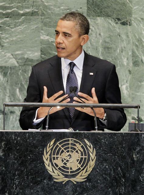 President Obama Speaks To The United Nations General Assembly