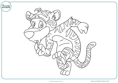 Dibujos De Tigres Para Colorear F Ciles De Imprimir