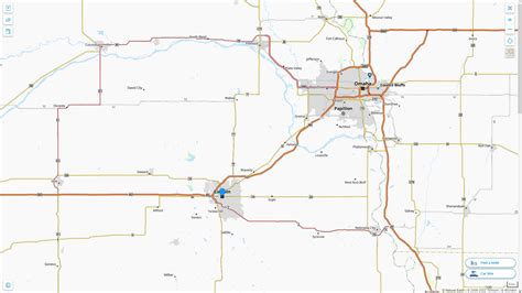 Lincoln Nebraska Map