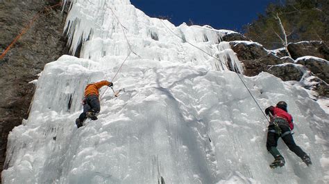 White Mountains Ice Climbing Basics New Hampshire Travel With Rei