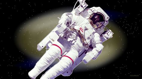 Astronaut Flying In The Space Wallpapers Wallpaper Cave