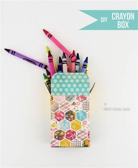 Diy Crayon Box Diy Crayons Crayon Crafts Diy Teacher Ts