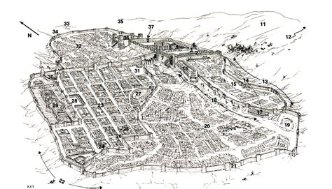 Show map of israel show map of. Jerusalem at the Time of Jesus. 1. The Temple 2. Southern ...