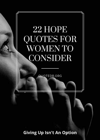 22 hope quotes for women to consider