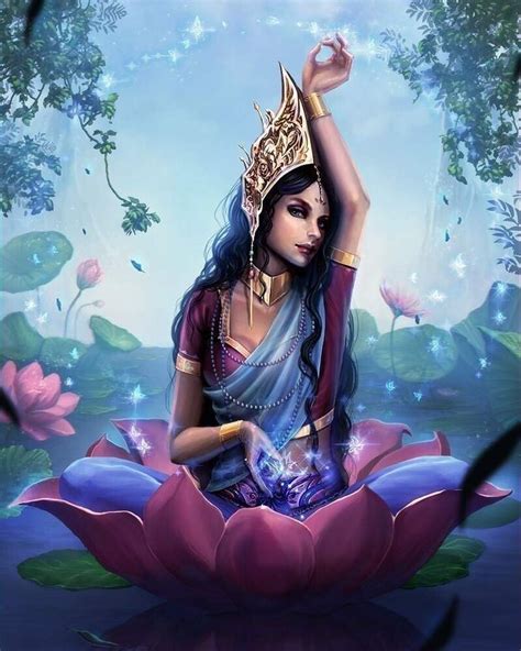 Diosa Lakshmi Vedic Art Goddess Art Hinduism Art