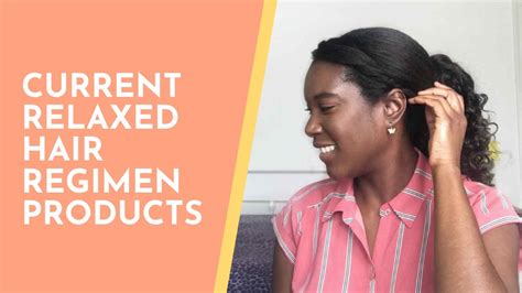 Current Products In My New Relaxed Hair Regimen My Relaxed Hair Regimen Part Youtube