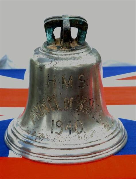 Ship Bell Hms Pow Campana Navy Life Royal Navy