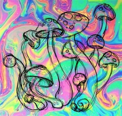 Trippy Art Psychedelic Mushroom Trippy Vibe Edits Psychedelic