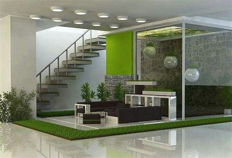 Concrete Staircase Winter Planter Room Cooler Garden Design House