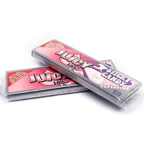 juicy jay s superfine sticky candy premium rolling papers