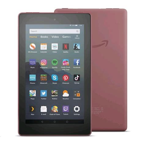 Amazon Fire Hd 10 Tablet 2019 9th Generation Plum 101wifi32gb