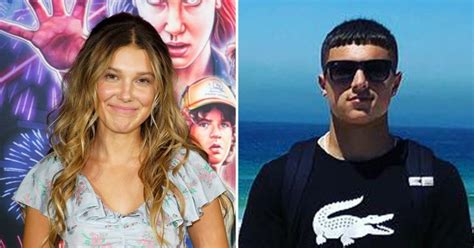 Millie bobby brown in 2021: Millie Bobby Brown 'dating' rugby star Jason Robinson's ...