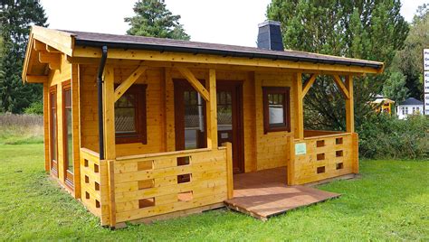 Chalet en kit BONANZA 19 25m2 terrasse Chalets en Bois habitable livré