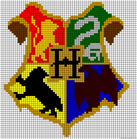 Maybe you would like to learn more about one of these? Harry potter - "houses" cross stitch minecraft pixel art ...