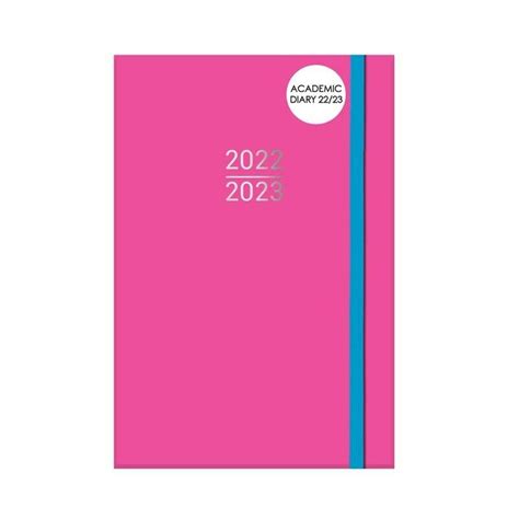 Buy Qds A5 Academic Diary 2022 2023 Day A Page Mid Year Hardback