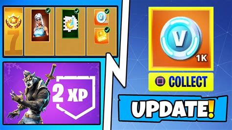 Recently, players got to see several new inclusions in the game. *NEW* Fortnite Update! FREE vBucks Reward, Unlock Double ...