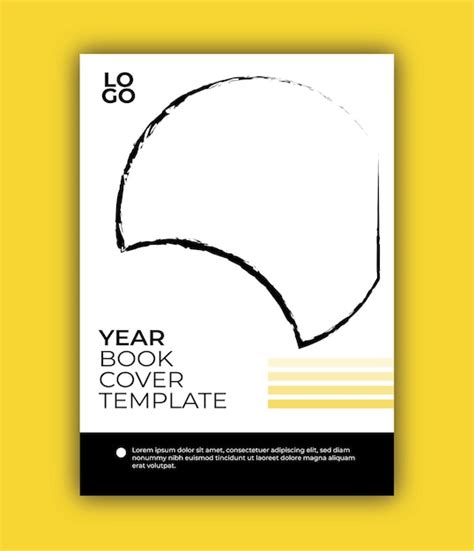 Premium Vector Yellow Black Template Design