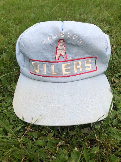 Vintage Vintage Houston Oilers Snapback Grailed