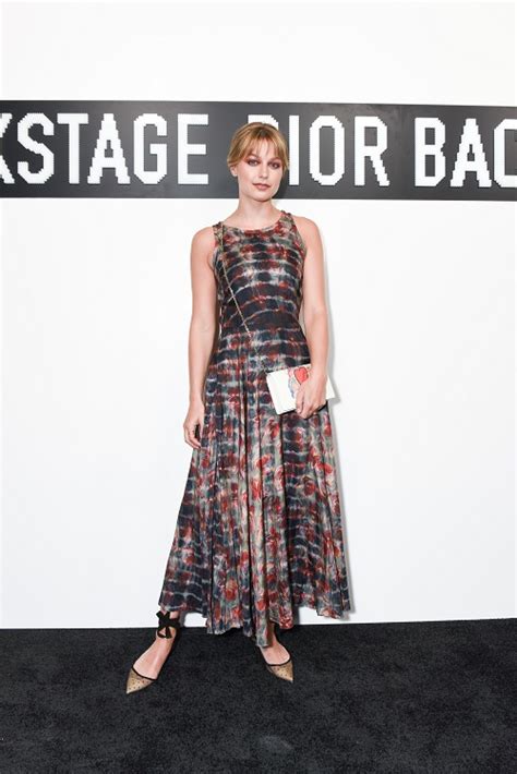 Melissa Benoist In Dior Dior Backstage Event 05 2019