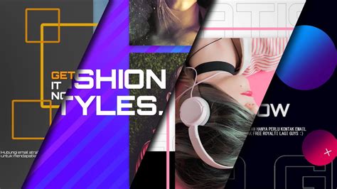 The template is easily customizable and features a glitch effect with quick transitions. FREE TEMPLATE | TRENDY, STYLISH, SIMPLE, PROMO ...