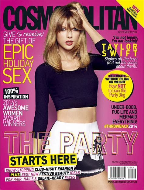 Taylor Swift Cosmopolitan Magazine Covers December Celebmafia
