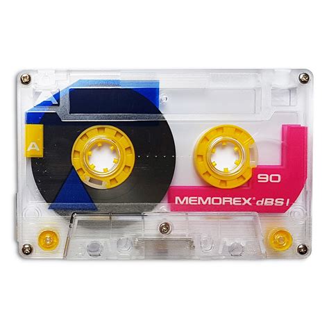 Memorex Dbsi C90 1989 90 Ferric Blank Audio Cassette Tapes Retro