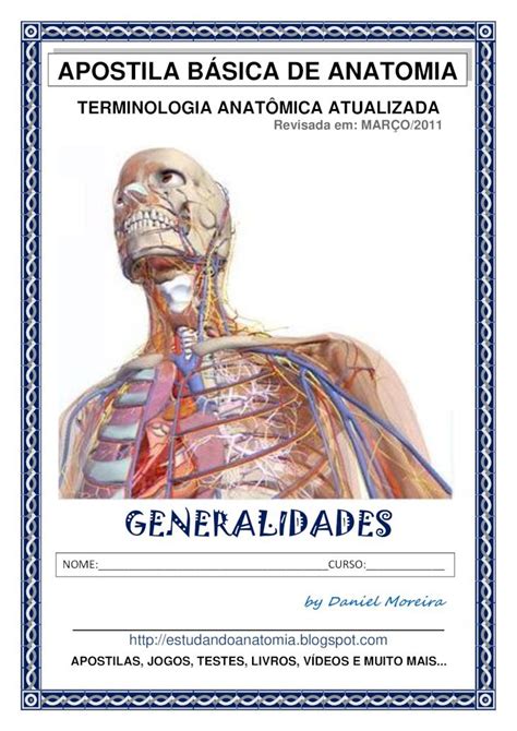 Pdf Apostila Generalidades De Anatomia Dokumentips