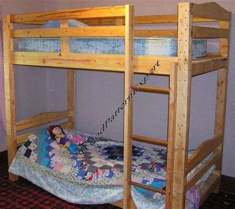 This is a complete set of plans for my favorite twin over full, full over queen, and queen over king bunk bed. BUNK BED Paper Patterns BUILD KING QUEEN FULL TWIN ADULT ...