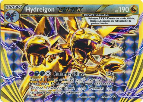 Hydreigon Break 87114 Rare Break Pokemon Card Singles Xy Steam