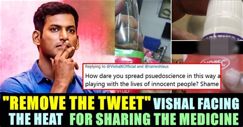 Vishal Facing Severe Criticism For Sharing The Medicines That Cured Him