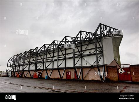 Clyde Fc Stock Broadwood Stadium The Home Of Clyde Fc Stock Photo Alamy