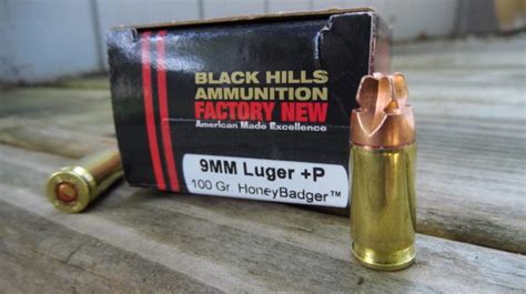 Ammo Review Black Hills 9mm Honeybadger 100gr P The Truth About Guns