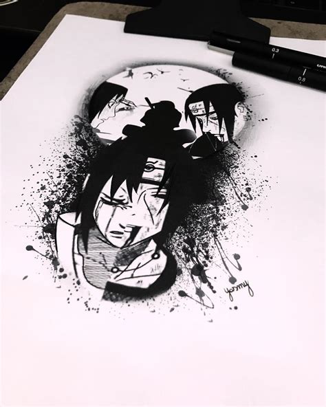 Sasuke And Itachi Naruto Tattoo Sasuke And Itachi Naruto Tattoo