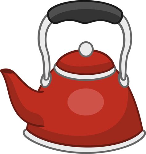 Cute Afternoon Tea Teapot And Cup Clipart Hand Vector Image Clip Art